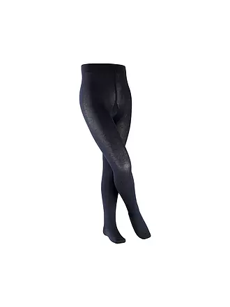 FALKE | Mädchen Strumpfhose Cotton Touch Gloss | blau