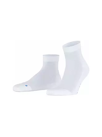 FALKE | Sneaker Socken COOL KICK black | weiss