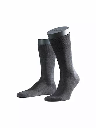 FALKE | Socken "Tiago 14662" anthracite mel. | 