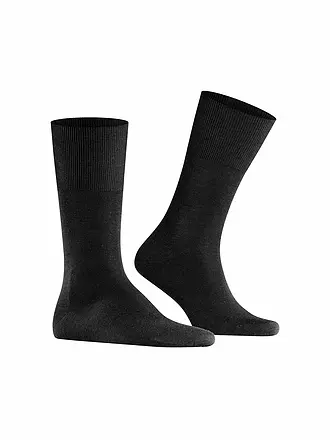 FALKE | Socken Airport barolo | schwarz