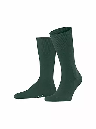 FALKE | Socken Airport hunter green | grün