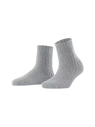 FALKE | Socken BEDSOCK RIB | silber