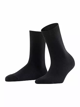 FALKE | Socken COSY WOOL amber | schwarz