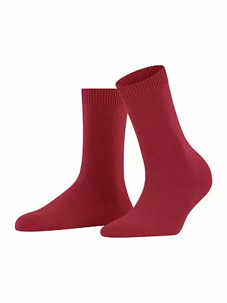 FALKE | Socken COSY WOOL amber | rot