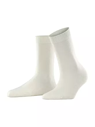 FALKE | Socken COSY WOOL off white | hellgrau