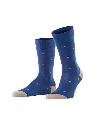 FALKE | Socken Dot anthracite mel. | blau