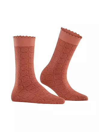 FALKE | Socken HOARDING HONEY forest | orange