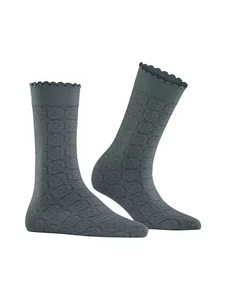 FALKE | Socken HOARDING HONEY terra | grau