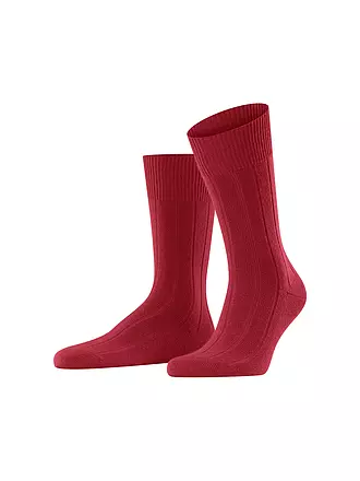 FALKE | Socken LHASA RIB amber | rot