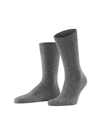 FALKE | Socken LHASA RIB hunter green | hellgrau