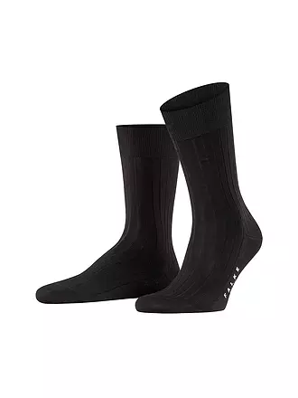 FALKE | Socken MILANO anthracite melange | schwarz