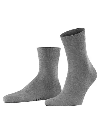 FALKE | Socken TIAGO silk | hellgrau