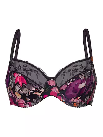 FELINA CONTURELLE | BH mit Reifen FLORAL NIGHT feige / deep Plum | beere