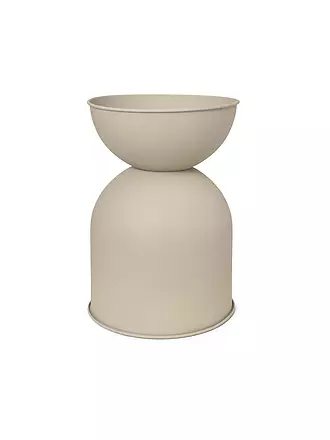 FERM LIVING | Blumentopf - Hourglass Pot Medium Beige | beige