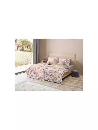 FLEURESSE | Satin Bettwäsche 70x90cm/140x200cm BED ART Coralle  | 