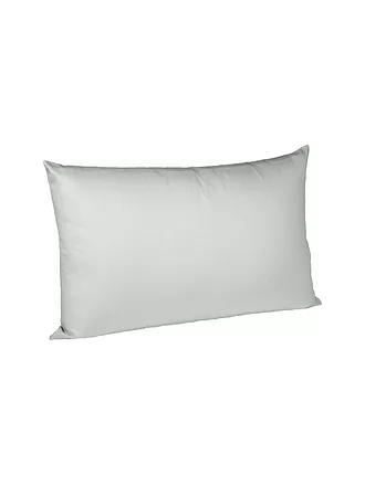 FLEURESSE | Satin Kissenbezug Royal Uni 2er 40x40cm Creme | silber