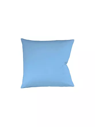 FLEURESSE | Satin Kissenbezug Royal Uni 2x 40x40cm Gelb | hellblau