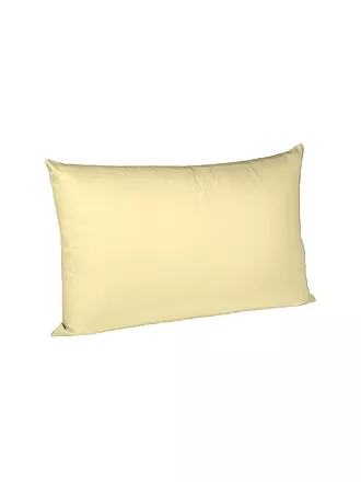 FLEURESSE | Satin Kissenbezug Royal Uni 2x 40x40cm Gold | gelb