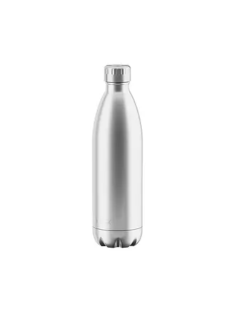 FLSK | Isolierflasche - Thermosflasche 1l  Nordic Plum | silber