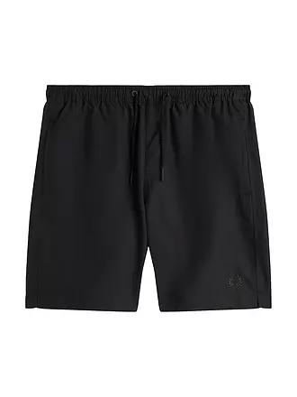 FRED PERRY | Badeshorts | schwarz