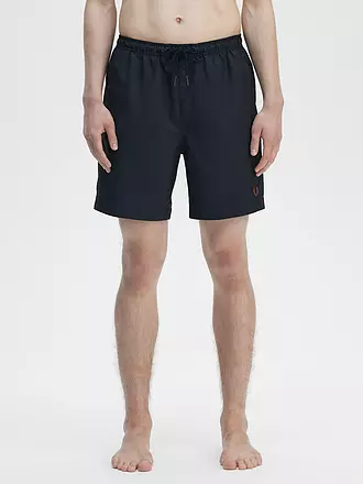 FRED PERRY | Badeshorts | blau