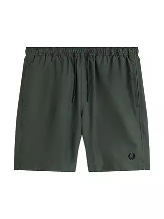 FRED PERRY | Badeshorts | olive