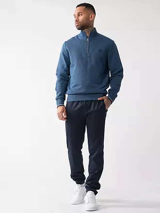 FRED PERRY | Troyer Sweater | blau