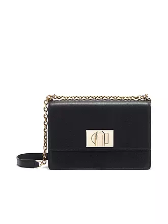 FURLA | Ledertasche - Mini Bag 1927 | schwarz