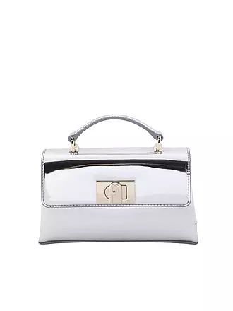 FURLA | Ledertasche - Mini Bag 1927 | silber