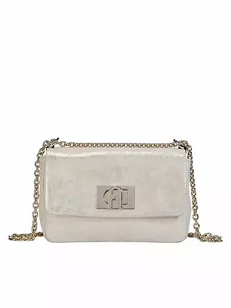 FURLA | Ledertasche - Mini Bag 1927 | silber