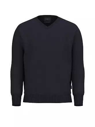 FYNCH HATTON | Kaschmirpullover | dunkelblau