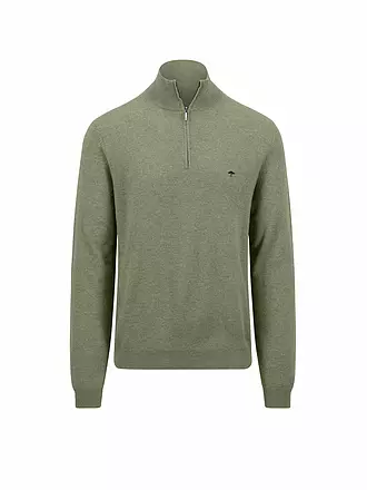 FYNCH HATTON | Troyer Pullover | olive