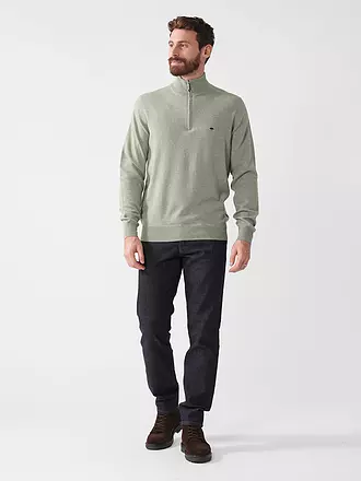 FYNCH HATTON | Troyer Pullover | olive