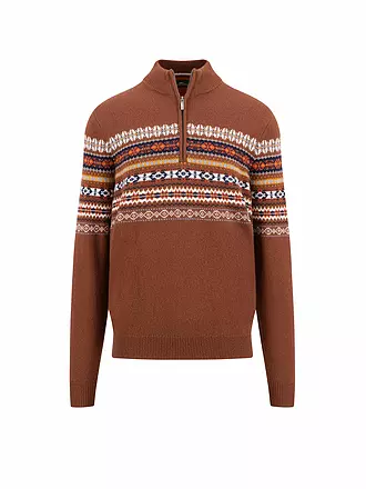 FYNCH HATTON | Troyer Pullover | braun