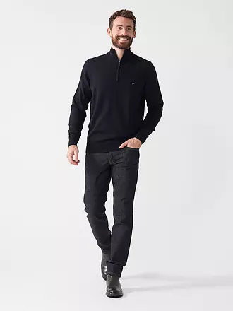 FYNCH HATTON | Troyer Pullover | dunkelgrün