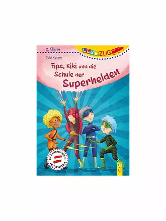 G & G VERLAG | Buch - Fips, Kiki und die Schule der Superhelden | 