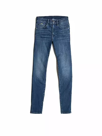 G-STAR RAW | Highwaist Jeans Skinny Fit 3301 | blau