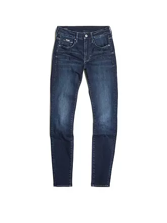 G-STAR RAW | Highwaist Jeans Skinny Fit 3301 | dunkelblau