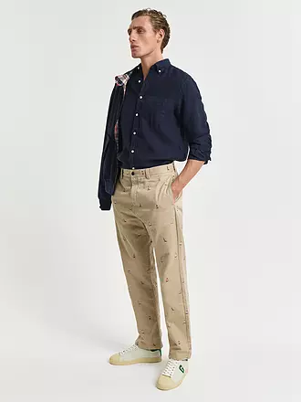 GANT | Leinenhemd Regular Fit | blau