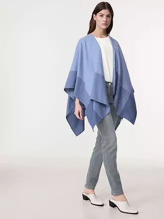 GERRY WEBER | Cape - Poncho | blau