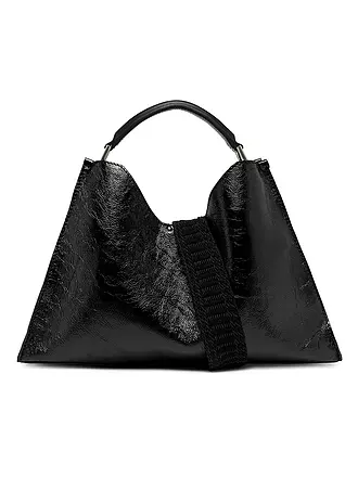 GIANNI CHIARINI | Ledertasche - Hobo AURORA | schwarz