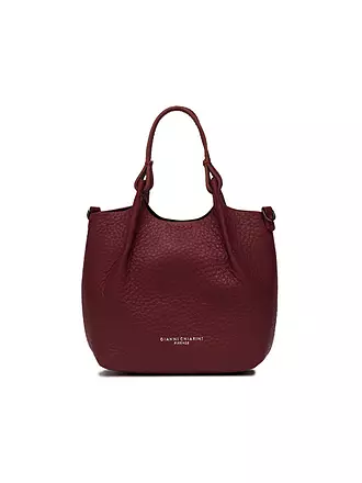 GIANNI CHIARINI | Ledertasche - Hobo Bag DUA Small | dunkelrot