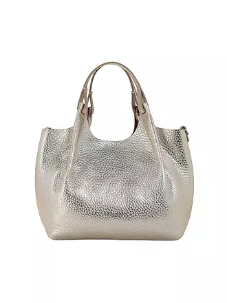 GIANNI CHIARINI | Ledertasche - Hobo Bag DUA | lila