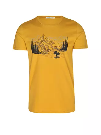 GREENBOMB | T-Shirt GUIDE NATURE MOOSE MOUNTAIN | senf