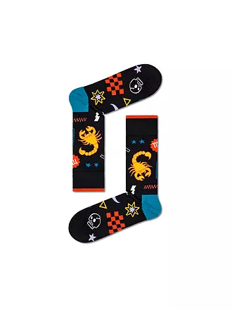 HAPPY SOCKS | Damen Socken 36-40 SCORPION black | 