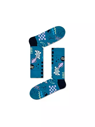 HAPPY SOCKS | Damen Socken 36-40 WASSERMANN turquoise | 