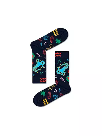 HAPPY SOCKS | Damen Socken 36-40 WIDDER navy | dunkelblau