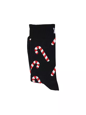 HAPPY SOCKS | Damen Socken CANDY CANE 36-40 navy | 