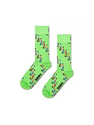 HAPPY SOCKS | Damen Socken E-SCOOTER 36-40 green | 