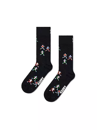 HAPPY SOCKS | Damen Socken RUNNERS SOCK  36-40 black | 